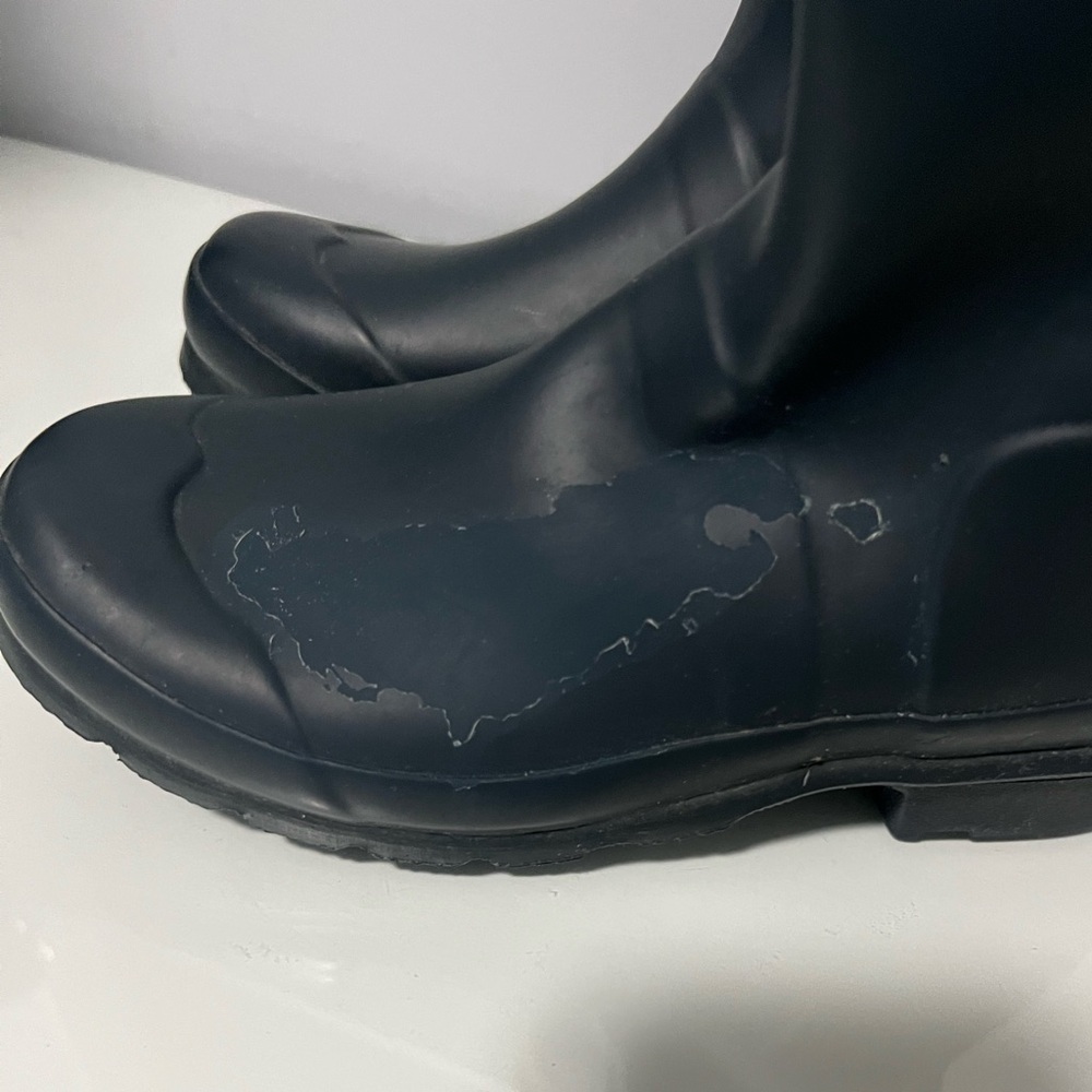Hunter Kids Black Rain Boots - Picture 5 of 5